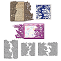 Установка трафаретов для резки углеродистой стали, для diy scrapbooking, Фотоальбом, декоративная бумага для тиснения, форма для поздравительных открыток
