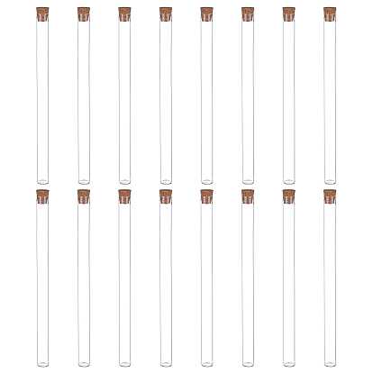 Glass Test Tube, with Wooden Stopper