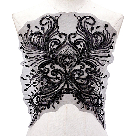 Нашивки из полиэфирной ткани, цветок