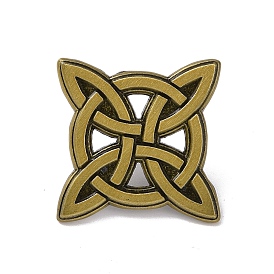 Sailor's Knot Alloy Enamel Pin Brooch, for Backpack Clothes