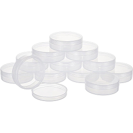 Контейнеры для хранения из полипропилена (пп), с завинчивающейся крышкой, для бисера, ювелирные изделия, мелкие предметы, колонка