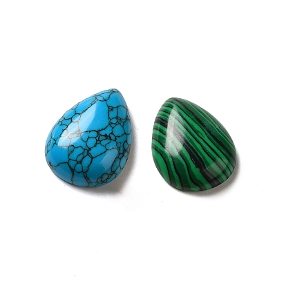 Синтетический драгоценный камень кабошон, слеза