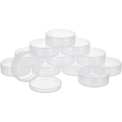 Контейнеры для хранения из полипропилена (пп), с завинчивающейся крышкой, для бисера, ювелирные изделия, мелкие предметы, колонка