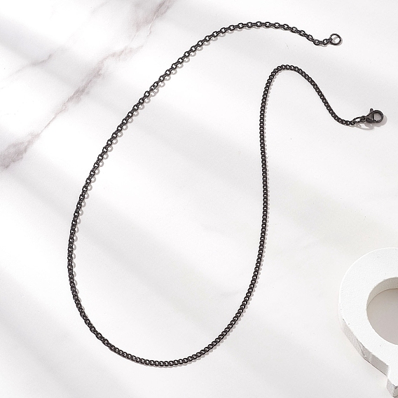 304 ожерелья из витой цепи из нержавеющей стали для женщин и мужчин