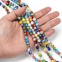 Handmade Millefiori Glass Beads Strands, Round