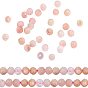 1 Strand Natural Pink Opal Beads Strands, Round, Faceted