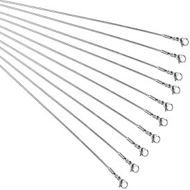 304 из нержавеющей стали цепи змея ожерелья, с омаром застежками