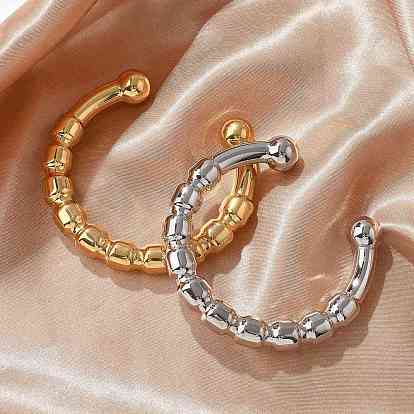 304 из нержавеющей стали манжеты браслеты, открытые браслеты для женщин