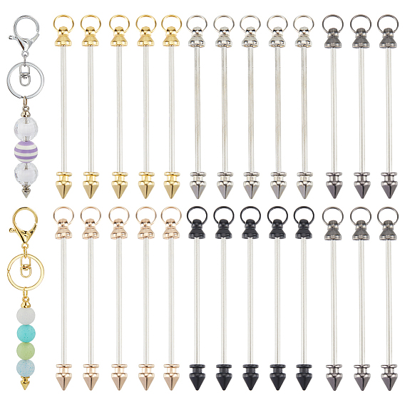 30 шт. 5 брелок-планка из сплава и железа с возможностью бисероплетения