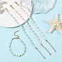 Bracelets pour femmes en perles de culture d'eau douce naturelles et en coquillages d'eau douce teints.