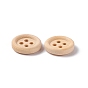 4-Hole Buttons, Wooden Buttons