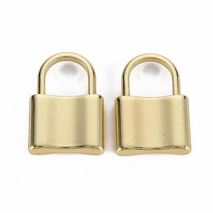 Crémaillère pendentifs en alliage placage, sans cadmium et sans plomb, verrouiller