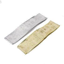 Baumwollband mit Schneeflockenmuster, funkeln Band, zum Verpacken von Geschenken, Weihnachtsbaum Bögen Basteln Dekoration