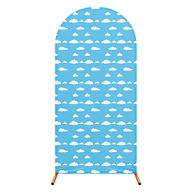 Polyester Wedding Arch Cover, for Wedding Background Cover Cloth