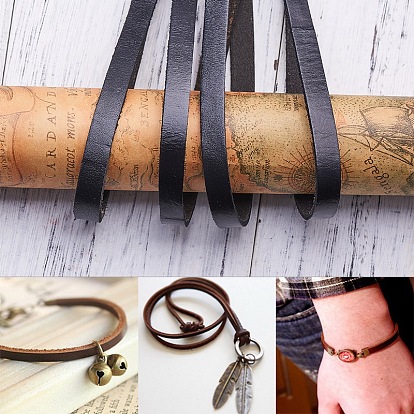 Cowhide Leather Cord, Leather Jewelry Cord