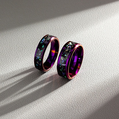 Палец кольца из нержавеющей стали, кольца с широкими краями