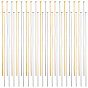 200Pcs 2 Colors Brass Flat Head Pins, Cadmium Free & Nickel Free & Lead Free, Long-Lasting Plated