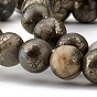 Natural Marcasite Beads Strands, Round