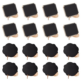 Wood Easel Chalkboard Place Card Holder Blackboards, Cloud & Rectangle