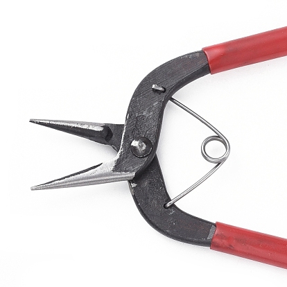 Carbon Steel Jewelry Pliers, Short Chain Nose Pliers, Polishing, 152mm