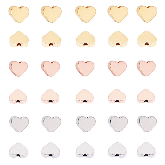 Brass Beads, Heart