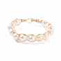 Natural Pearl Braided Finger Ring, Wire Wrapped Ring for Women, Golden