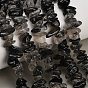 Natural Tourmalinated Quartz Beads Strands, Chip