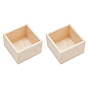 Wooden Storage Box, without Cover