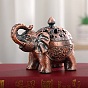 Elehphant Alloy Incense Holders Candle Holder, Home Office Teahouse Zen Buddhist Supplies