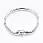 Tarnish Resistant 304 Stainless Steel European Style Chains Bracelet Making, with Clasps