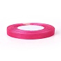Ruban d'organza, environ 3/8 pouces (10 mm) de large, 50yards / roll (45.72m / roll), 10 rouleaux / groupe, 500yards / groupe (457.2m / groupe).