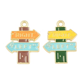 Pendentifs en émail , breloques indicatrices, or