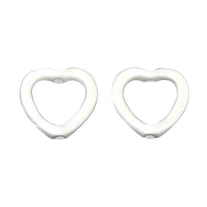 Alloy Beads, Heart