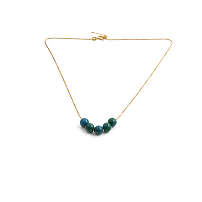 Minimalist Phoenix Stone Necklace - Fashionable European and American Jewelry