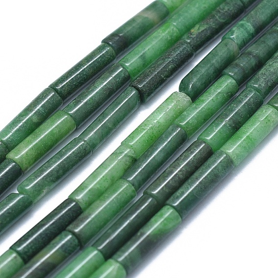 Природные африканские нефритовые бусы пряди, колонка