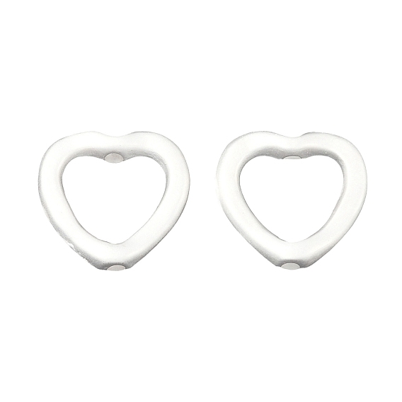 Alloy Beads, Heart