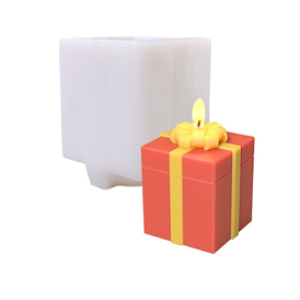 Moldes de silicona para velas, blanco
