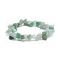 Natural & Synthetic Mixed Stone Chip Beads Stretch Bracelets Set for Women