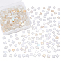 Glass Cabochons, Mosaic Base, Square