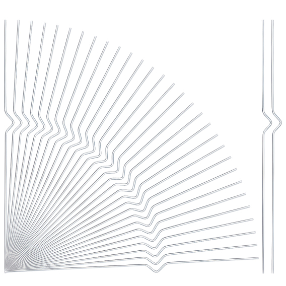 Железные опорные колышки, для рекламного щита