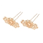 Alloy with Iron Hair Fork Findings, Cloud, for DIY Jewelry Accessories