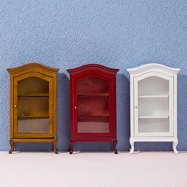 Миниатюрные украшения для коллекционного шкафа из мдф, аксессуары для кукольного домика с микро-ландшафтом, притворяясь опорными украшениями