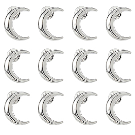 12 шт. Застежки для значков из лунного сплава для рюкзака и одежды