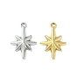 304 Stainless Steel Pendants, Star Charms