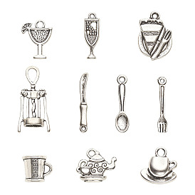 Tibetan Style Pendants, Mix shapes