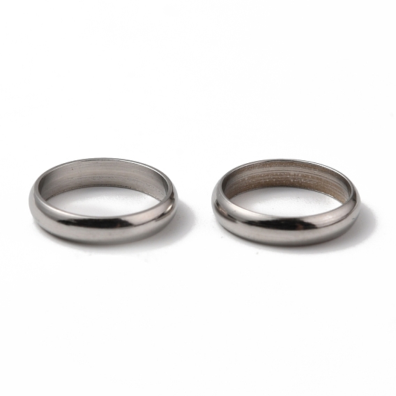 201 Stainless Steel Linking Rings, Round Ring