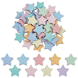 Листы с деревянными звездочками для персонализированных деревянных банок для наград., с тканевым мешком