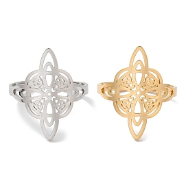 304 открытые манжеты из нержавеющей стали для женщин