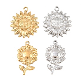 304 подвески из нержавеющей стали, очарование подсолнуха