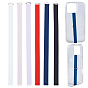 6Pcs 6 Colors Silicone Mobile Phone Case Wrist Straps, Platinum